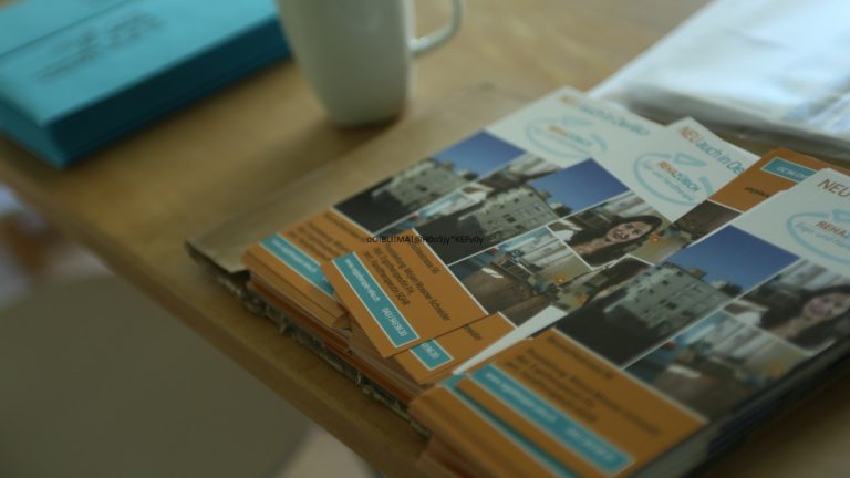 Werbung für den neuen Ergotherapie-Reha-Standort in Oerlikon